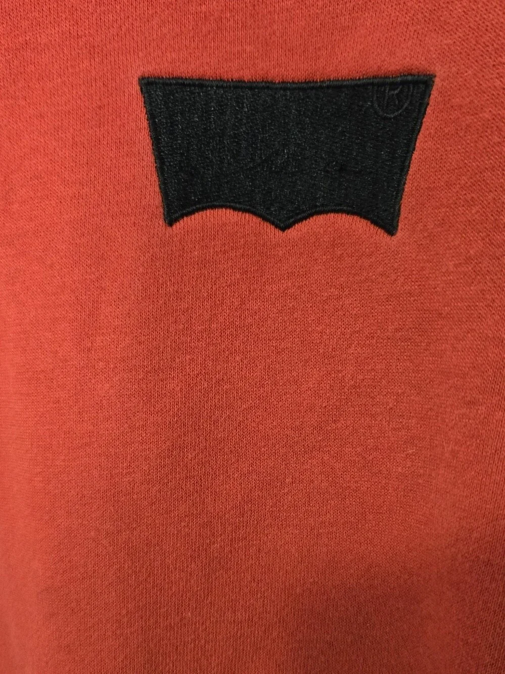 Levi's Men’s Red and Black Colorblock Hoodie XL Y2K 2022 GORPCORE xlnt.cond.